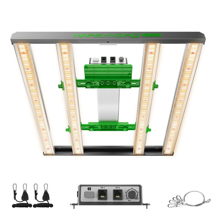 Mars Hydro Smart FC-E3000 Dimmable 300W LED Grow Light 2024 Version