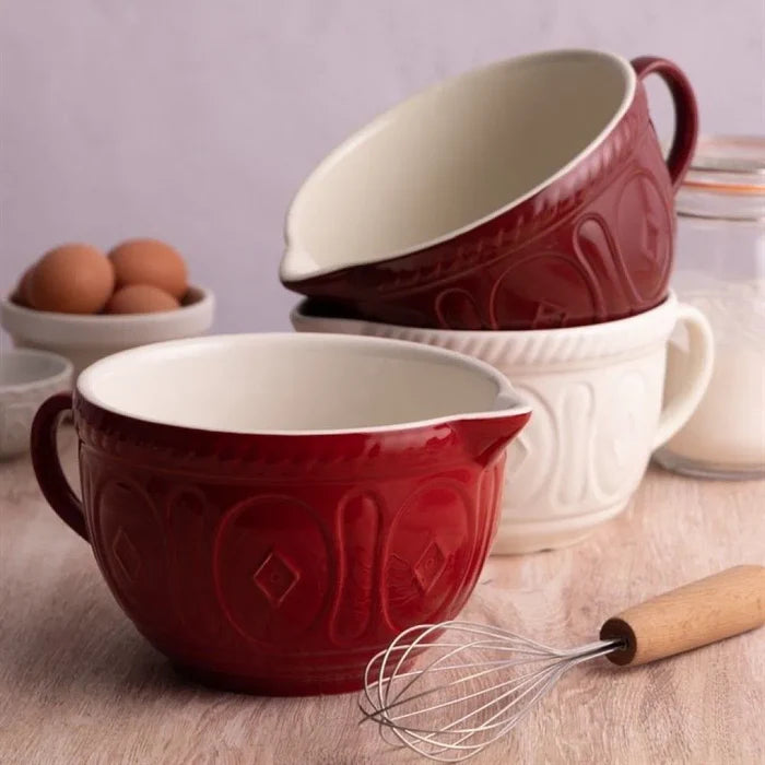 Mason Cash Red Cane Batter Bowl