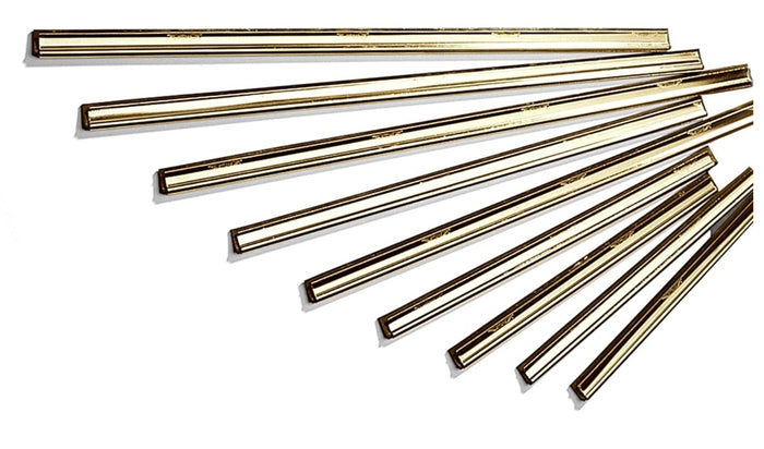 Master Brass  Clipped Channel with Rubber