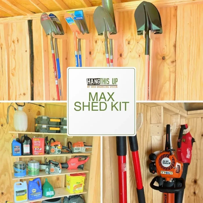 MAX Shed Organization Kit - HangThis Up