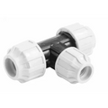 MDPE 32mm x 32mm x 25mm Reducing Tee – Durable Plumbing Fitting-Eclipse Fencing