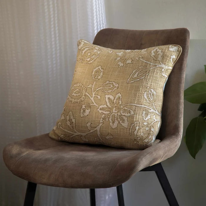 Melange floral cushion cover (small)