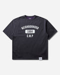 Neighborhood Reversible Crewneck Ss Black T-Shirts Shortsleeve 262UWNH-CSM09 BLACK