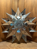 Mexican Tin Stars: Double-Sided Ornaments, in 3 Sizes