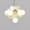 Mila Chandelier - 6 Heads - White - 13.8" x 19.7" / 35cm x 50cm / Warm White 3000K - Level Decor