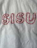 Millie's Tea Towels, Hand Embroidered: Sisu