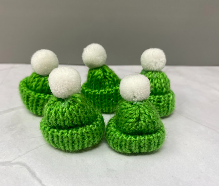 Mini Knit Hat - Set of 5