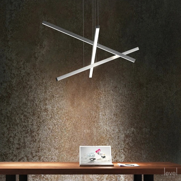 Modern DIY Led Pendant Light - Level Decor
