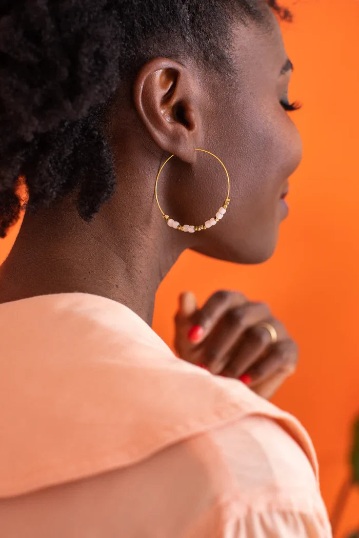 Morse Code Earrings FRIEND
