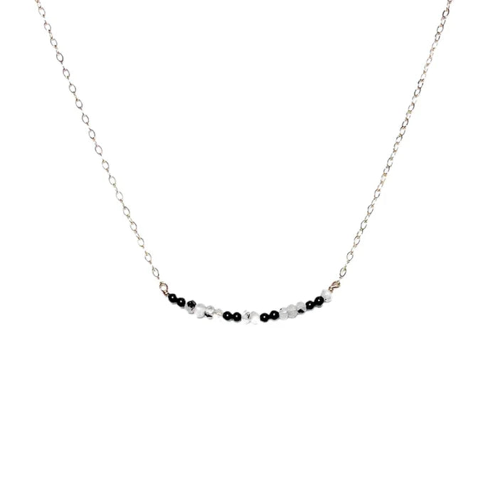 Morse Code Necklace BRAVE