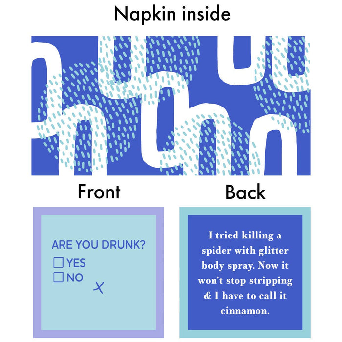 Napkin: Alcohol Poisoning/Shitshow