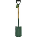 Natural Ash Handle Carbon Steel Digging Spade – Durable, Ergonomic & Versatile-Eclipse Fencing
