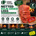 Netted Kiln-Dried Logs – Efficient, Eco-Friendly Firewood-Eclipse Fencing