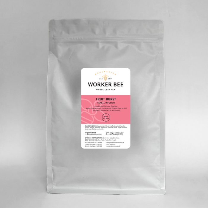 New - Fruit Burst Infusion - Biodegradable Tea Bags (100)