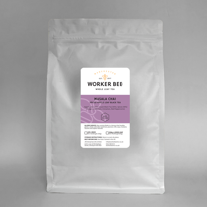New - Masala Chai - Biodegradable Tea Bags (100)
