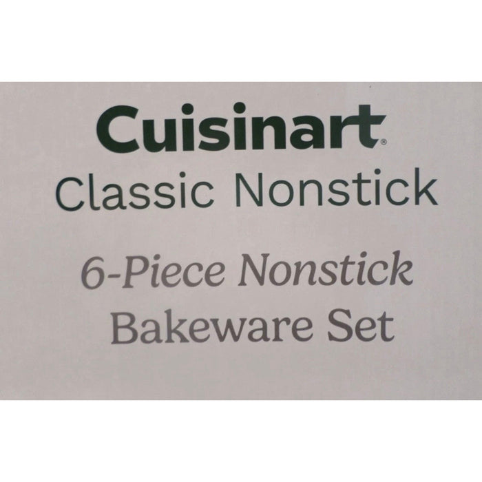 New Cuisinart 6-Piece Classic Nonstick Bakeware Set