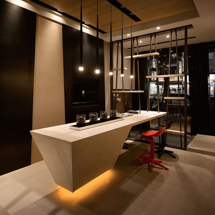 Nordic LED Chandelier Long Downlight - Level Decor
