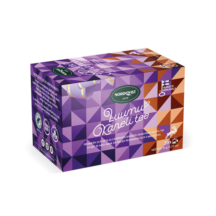 Nordqvist Traditional Plum Cinnamon Tea, from Finland