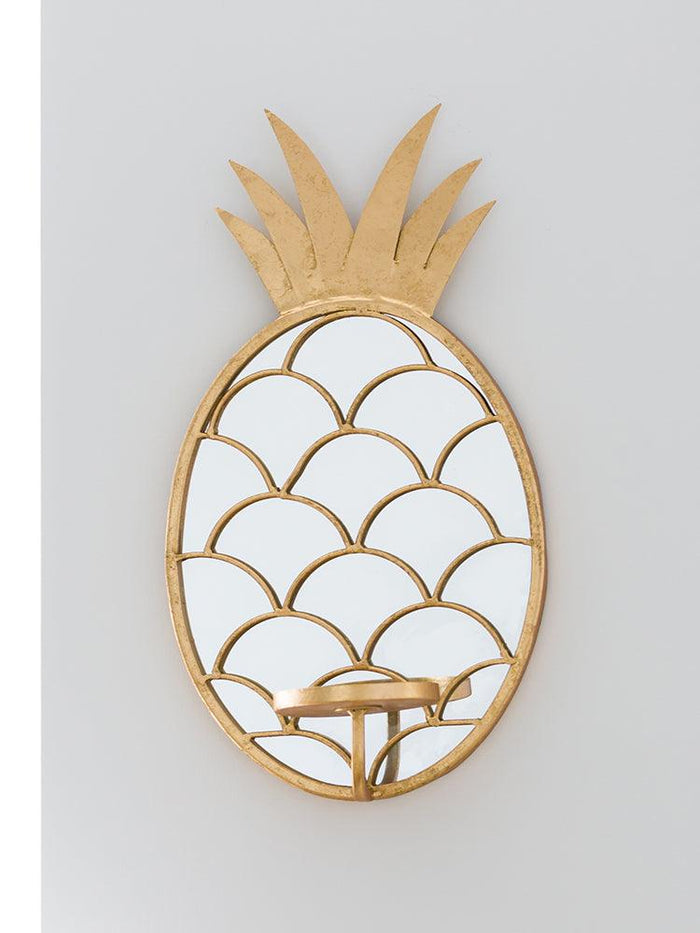 Oahu Pineapple Wrought Iron Candle Holder - Divine Heart L.A.
