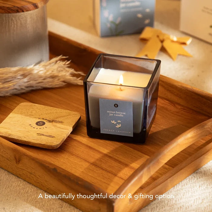 Ocean breeze jar candle - french lavender
