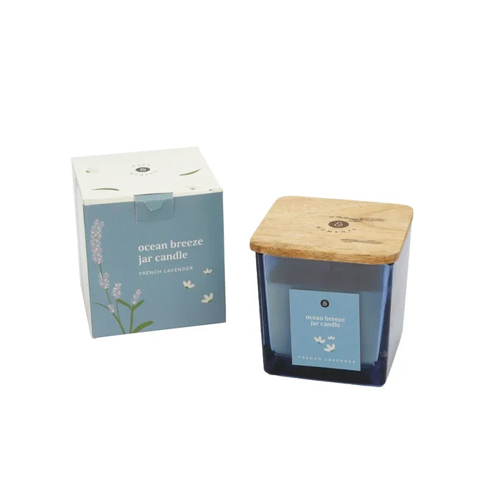 Ocean breeze jar candle - french lavender