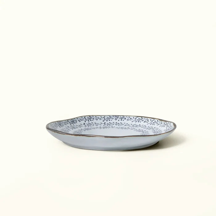 Ocean Hearts Ceramic Dessert Plate
