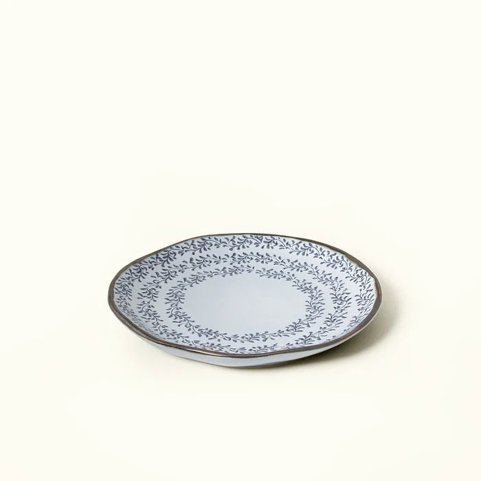 Ocean Hearts Ceramic Dessert Plate
