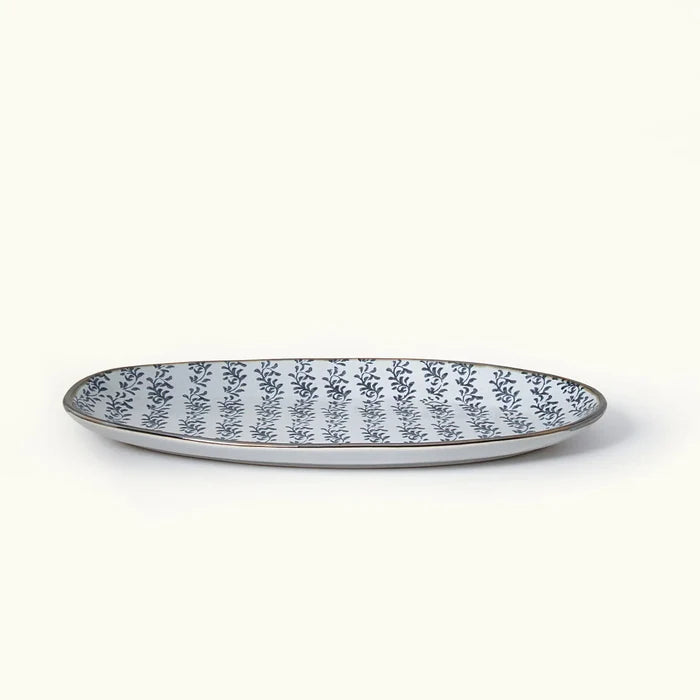 Ocean Hearts Ceramic Serving Platter- Large