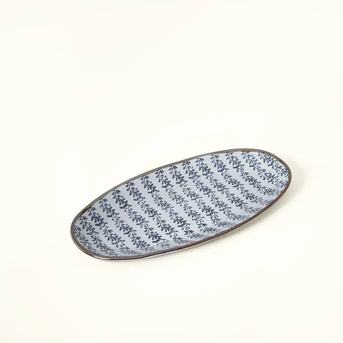 Ocean Hearts Ceramic Serving Platter- Large