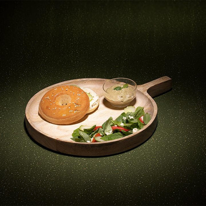 Ochre Mango Wood Platter (Small) - ellementry