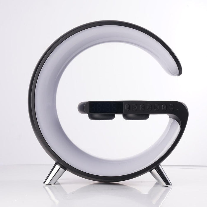 Octavia Table Lamp - Black / 9" x 3.3" x 9.13" / 22.8cm x 8.4cm x 23.2cm - Level Decor