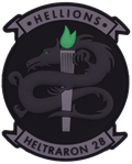 Officially Licensed HT-28 Hellions PVC Squadron Patch