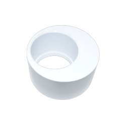 Overflow Waste Reducer White – Secure and Efficient Pipe Transition-Eclipse Fencing