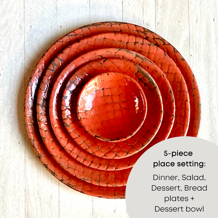 Paprika Place Setting, 5 Piece