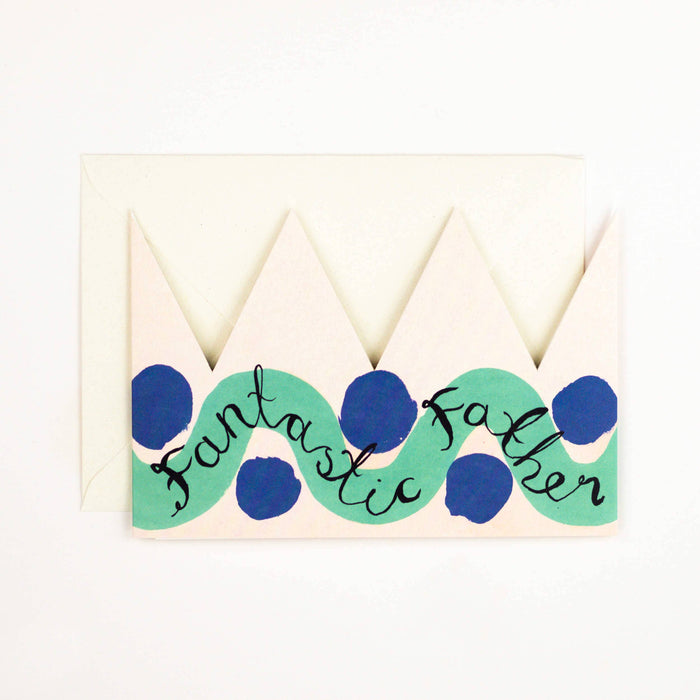 Party Crown Card: Fantastic Father