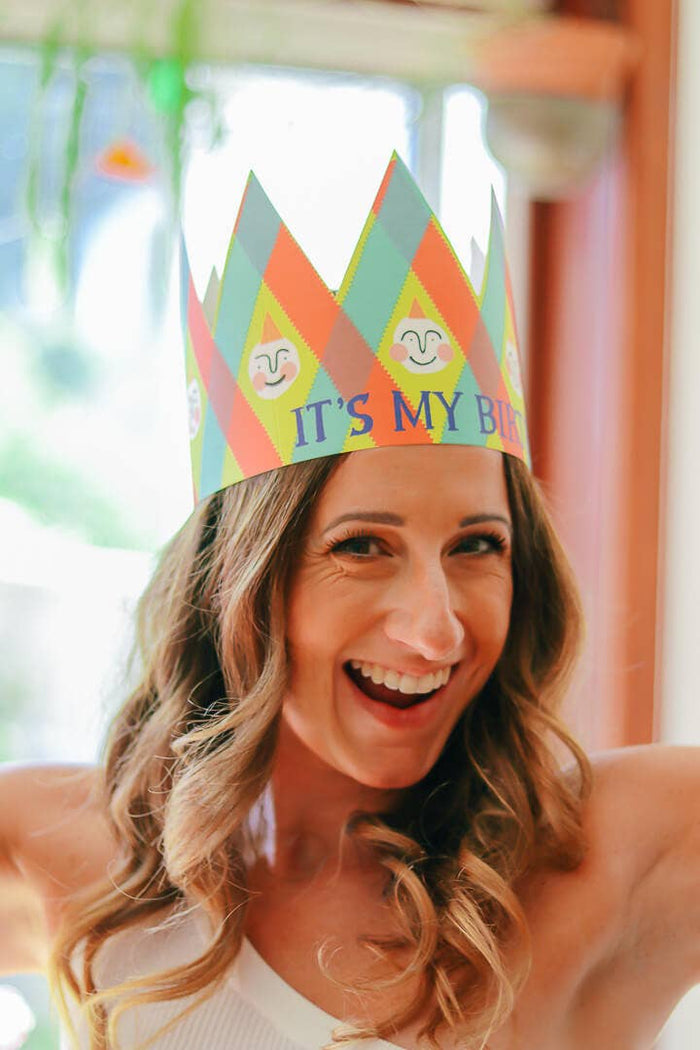 Party Crown Card: It's My Birthday
