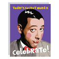 Pee-Wee Herman Birthday Card