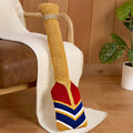 Peking Handicraft 8" x 30" Hooked Pillow, Canoe Paddle