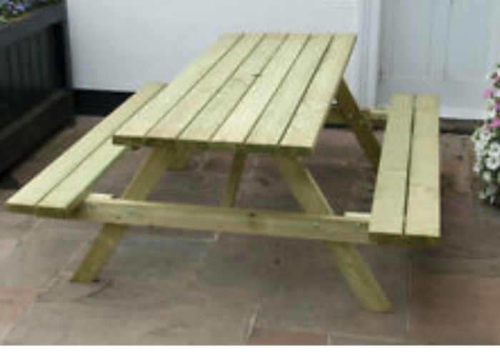 Picnic Table Standard "A" Frame – Durable Pressure-Treated Softwood Outdoor Seating-Eclipse Fencing