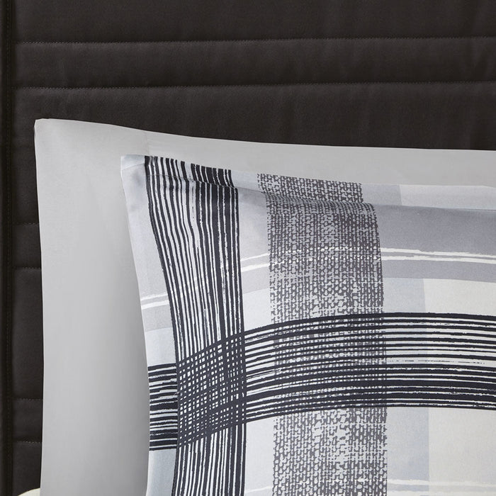 Plaid Comforter Set Doba