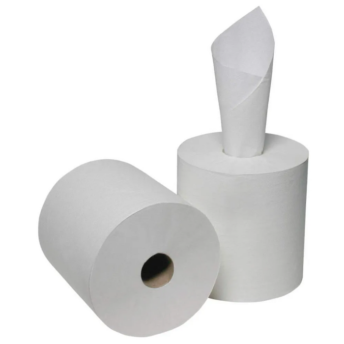 Platinum II White Center Pull Towel