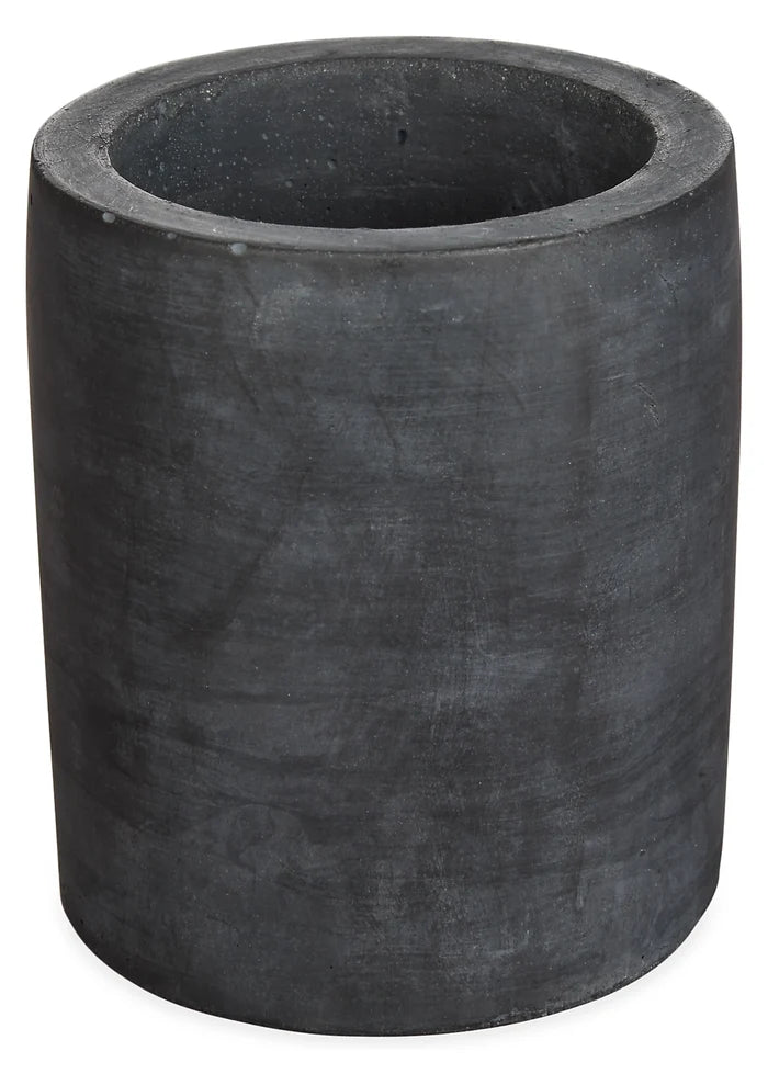 PLC Charcoal Soap Grooved Tray & Tumbler Set