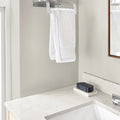 PLC White Soap Grooved Tray & Tumbler Set