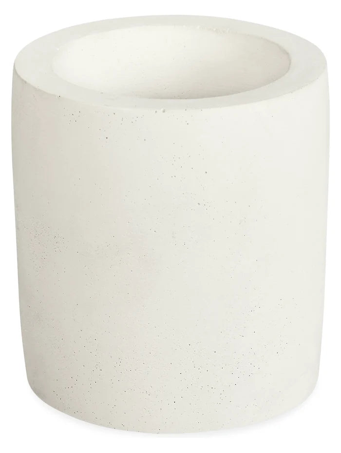 PLC White Soap Grooved Tray & Tumbler Set