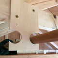 Pole Saw and Long Pool Equipment Organizer, shed organization, yard shed, garden shed - HangThis Up. Pole Hooks