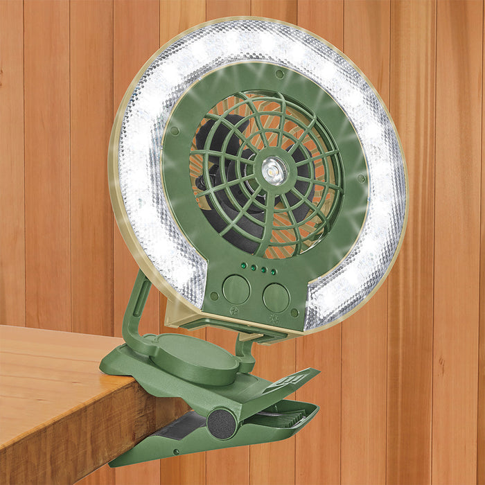 Portable Rechargeable Fan Light