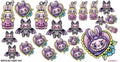 Printed Decal Sheet - Monster Pals | Decals from The Glitter Guy