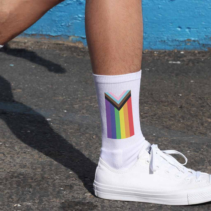 The Progress Pride Flag colors are a beautiful symbol of the LGBTQ community, and the flag itself is a powerful reminder of the progress that has been made in the fight for LGBTQ equality.