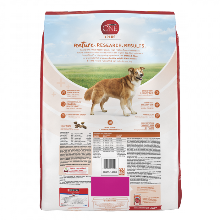 Purina One SmartBlend Healthy Weight Turkey Dry Dog Food