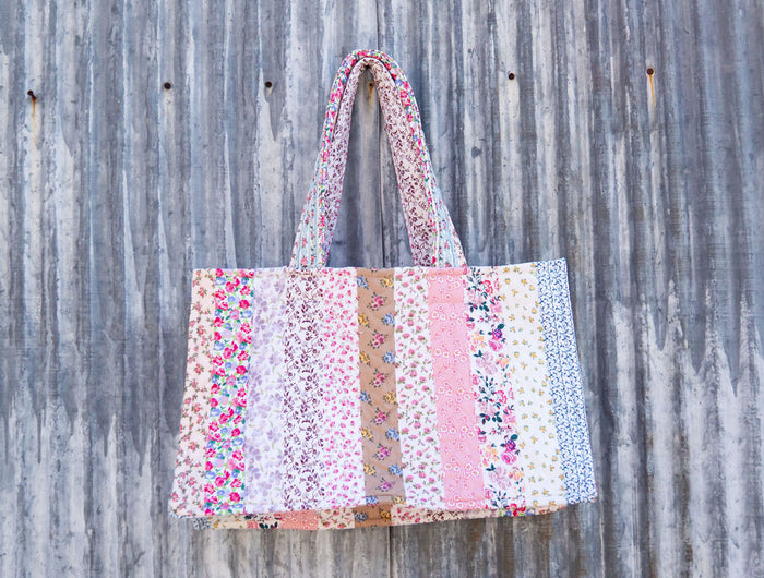 Quilted Tote Bag by Ida Mae (various styles)
